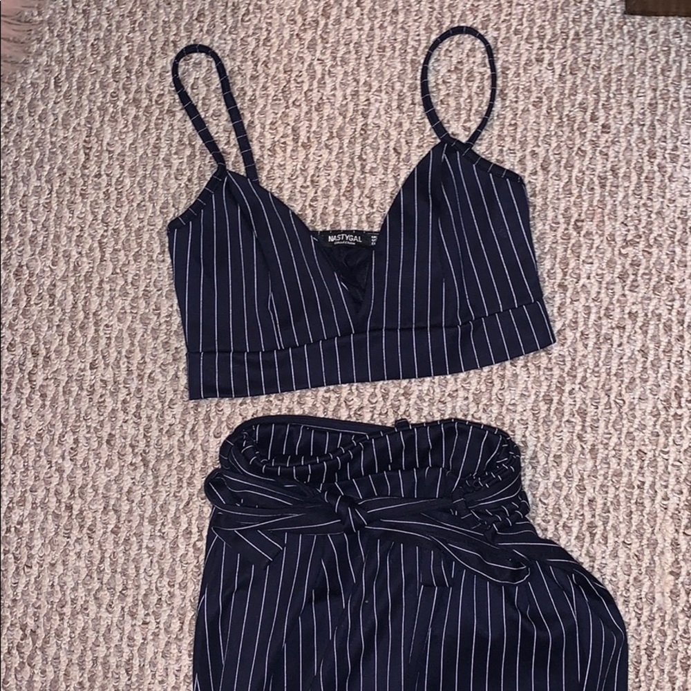 Pants and crop top matching set - Picture 1 of 2